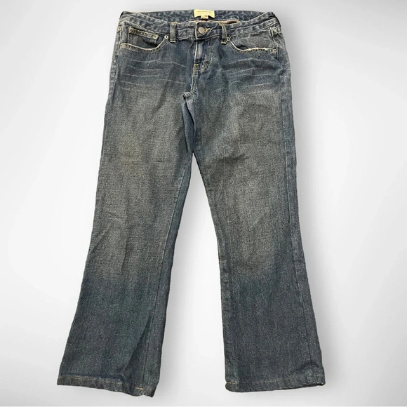 ABERCROMBIE & FITCH Women's Medium Wash Bootcut‎ Jeans Size 6 | EUC - Picture 1 of 8